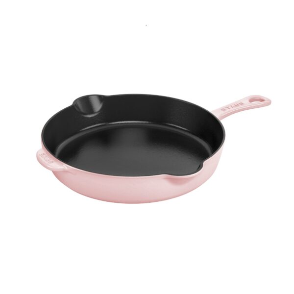 a2ff4933-e84c-4bb7-8a27-4d5abacfcac6.jpg Staub - Cast Iron 8.5-inch Traditional Deep Skillet - Peony Pink - Pink Peony