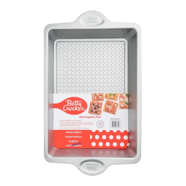 a435ae4b-6212-4189-aef5-605b28eedb13.jpg Betty Crocker - Carbon Steel 16.5 x 9.75 x 2 Inch Roaster Pan - Silver