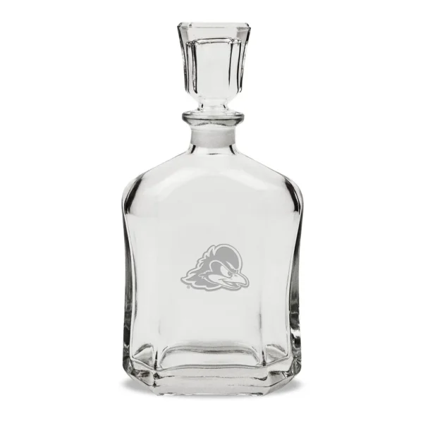 a4b8d4c0-456e-42d6-a38d-0c63c8a6893e.jpg Jardine - Delaware Fightin' Blue Hens 23.75oz. Crystal Whiskey Decanter - Multicolor
