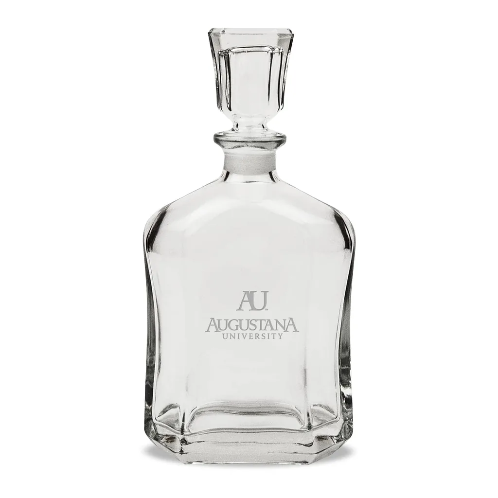 a54f5df7-2335-4fe8-8b9f-33b590831297.jpg Jardine - Augustana Vikings 23.75oz. Crystal Whisky Decanter - Multicolor