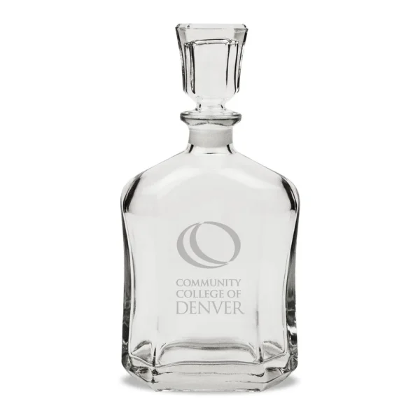 a5708698-db14-49f0-9203-784625644e05.jpg Jardine - CCD CityHawks 23.75oz. Crystal Whisky Decanter - Multicolor