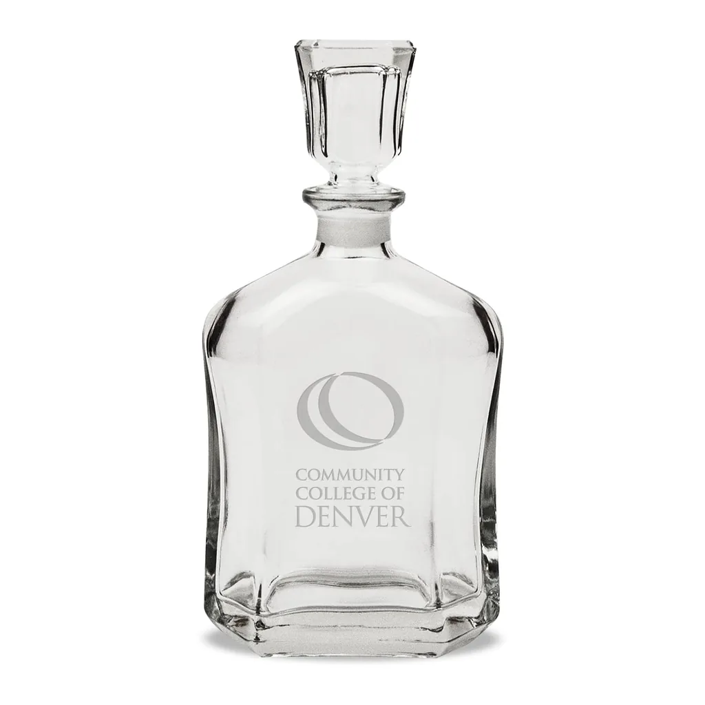 a5708698-db14-49f0-9203-784625644e05.jpg Jardine - CCD CityHawks 23.75oz. Crystal Whisky Decanter - Multicolor