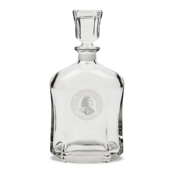 a8464735-8eeb-47ce-b1f3-3ca8c0a54a2c.jpg Jardine - Haverford College 23.75oz. Crystal Whisky Decanter - Multicolor