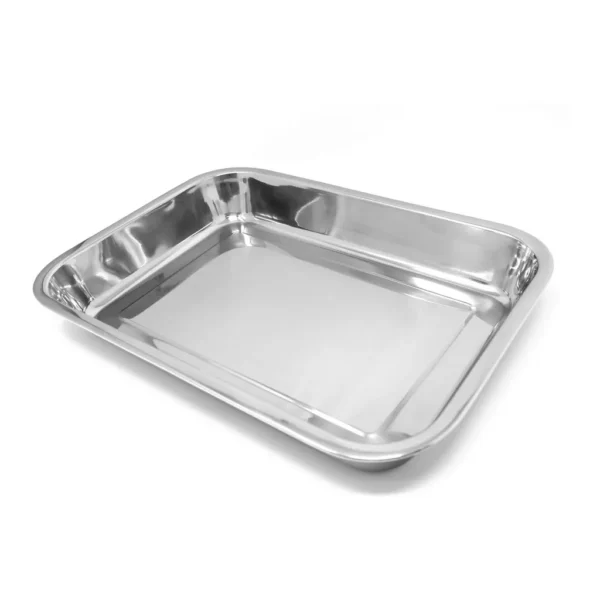 acff3c58-0fe2-46ee-ab0b-75c51427a777.jpg Norpro - Stainless Steel 16 Inch Roast & Lasagna Pan, Heavy Duty, 2" Depth - Silver