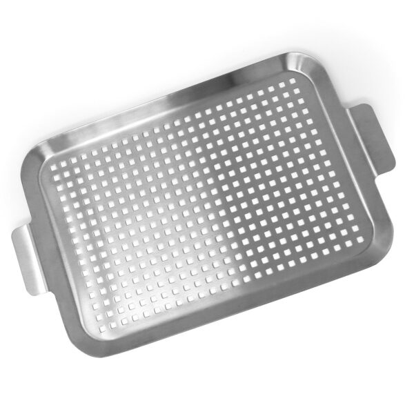 af3b9131-33cf-48bd-b27e-fc1fd69a9489.jpg Norpro - Stainless Steel Grid Grill - Silver