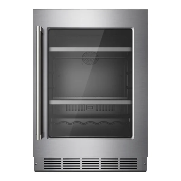 b0ba8959-5eff-4d0f-95b3-6333787b76c8.png Thor Kitchen - 5.2 Cu Ft Built In Mini Fridge 113 Can Undercounter Beverage Cooler - Stainless Steel