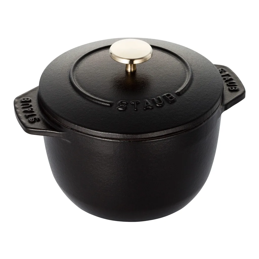 b184d322-b8ca-4085-804c-405c827e72a6.jpg Staub - Cast Iron 0.75-qt Petite French Oven - Matte Black