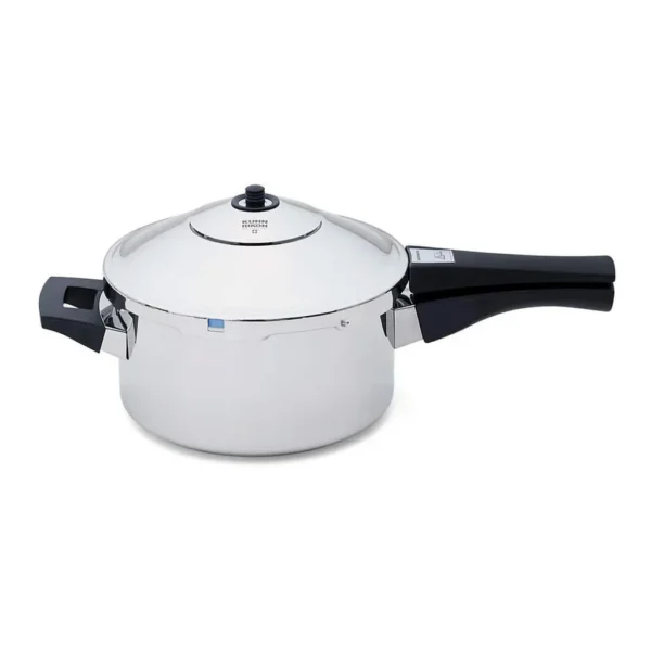 b2a86502-608f-4556-8960-8b1f7e1add9c.jpg Kuhn Rikon 3050 Duromatic Stainless Steel Saucepan Pressure Cooker, 3.7 Qt – Silver