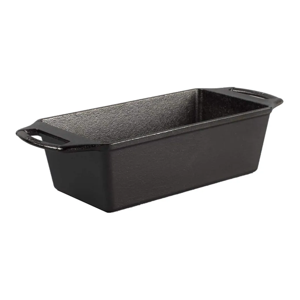 b4b7feab-0deb-4fb9-af39-200c9e8f0aac.jpg Lodge - 12 in. W X 2.88 in. L Loaf Pan Black 1 pc