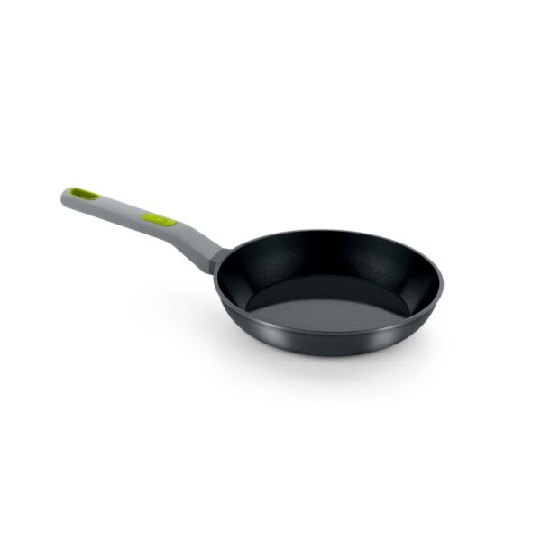 b531c58c-ac47-4259-a22b-3f0ae56f22b7.jpg BRA Cookware - Life Ceramic Nonstick Frying Pan, 8-Inch Recycled Cast Aluminum Skillet - Black