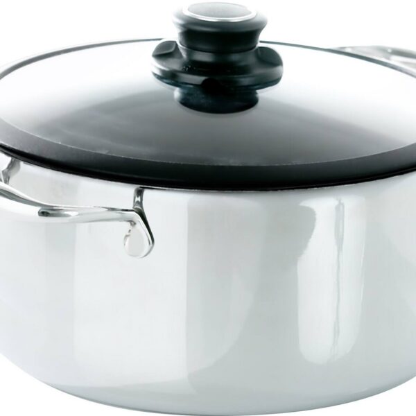 b553525a-bbcf-4c98-9b6b-1b3de7cb6602.jpg Frieling - Black Cube Hybrid Quick Release 7.5 Quart Stockpot, 11-Inch - Silver