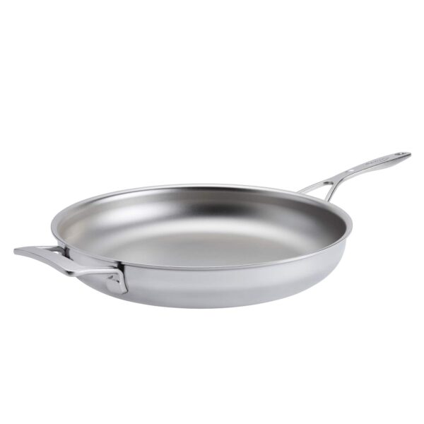 b56da1b1-d153-411e-89c3-4641440e99a0.jpg Demeyere - Industry 5 Nanotouch 12.5 Inch Fry Pan, 5 Ply Made in Belgium - Stainless Steel
