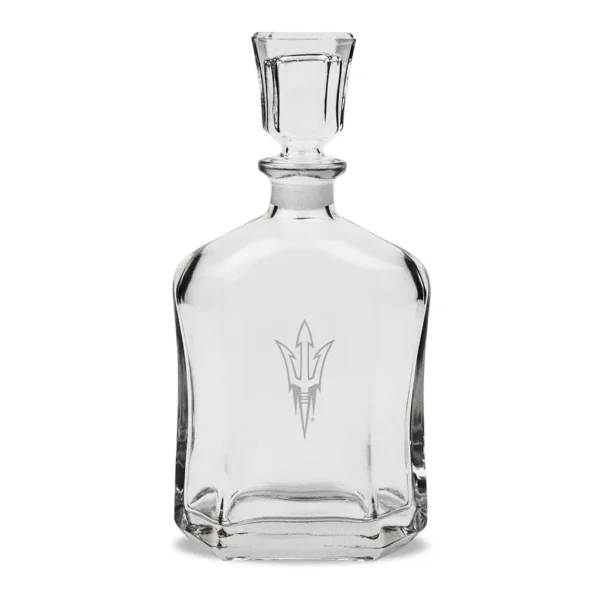 b80b6aa3-8323-4a6d-ad0d-8513fae44a4a.jpg Jardine - Arizona State Sun Devils 23.75oz. Crystal Decanter - Multicolor