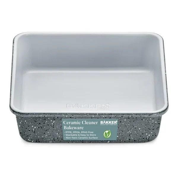 b97f26db-51a2-484b-a6b8-71b8f6032c04.jpg Bakken- Swiss - Square Cake Pan - Aluminized Steel, Ceramic Non-Stick Coating, Non-Toxic, Ideal Size, Heavy-Duty, Elevate Your Baking wi - Marble