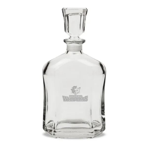 ba32a99b-6558-467f-b301-d20ff98cfea8.jpg Jardine - Linfield Wildcats 23.75oz. Crystal Whisky Decanter - Multicolor