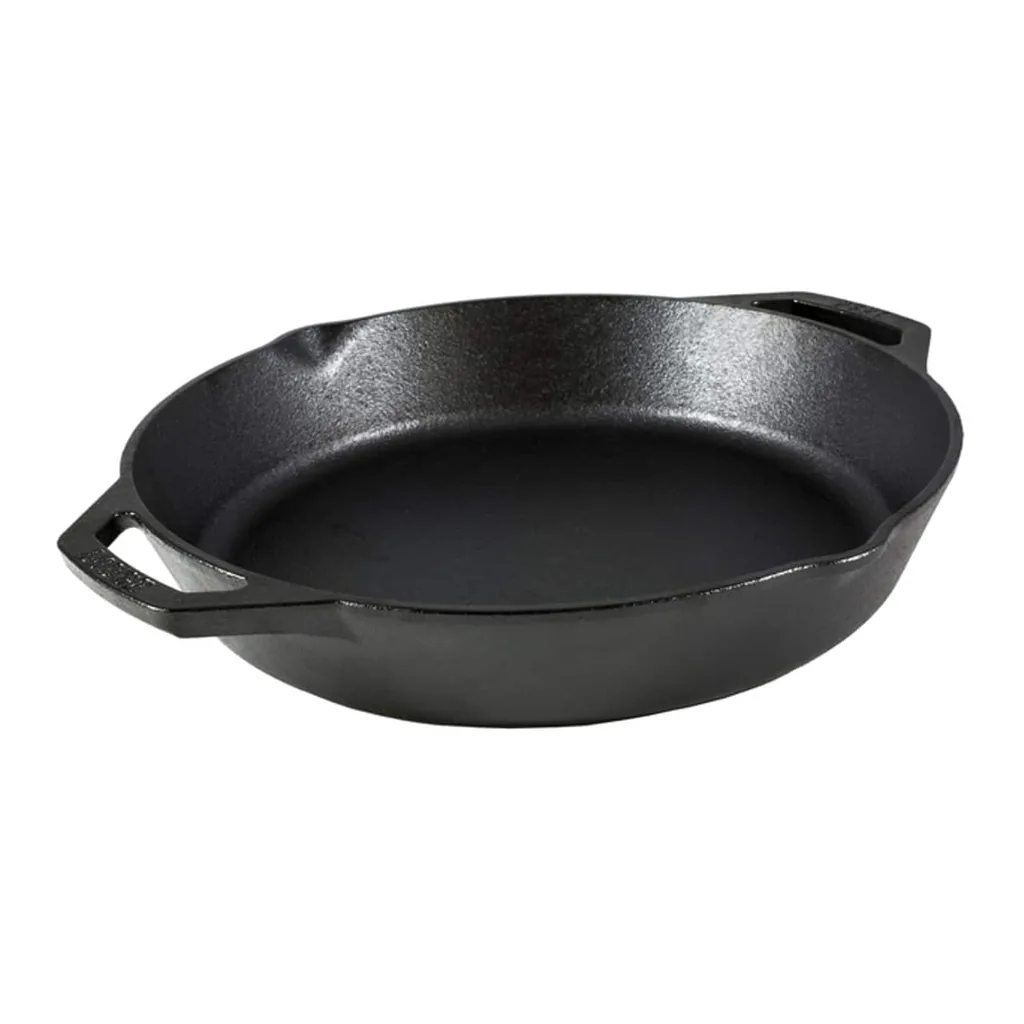 bac63a46-17f7-43d4-8b23-e492da137573.jpg Lodge - Cast Iron Dual Handle Pan 12 in. Black