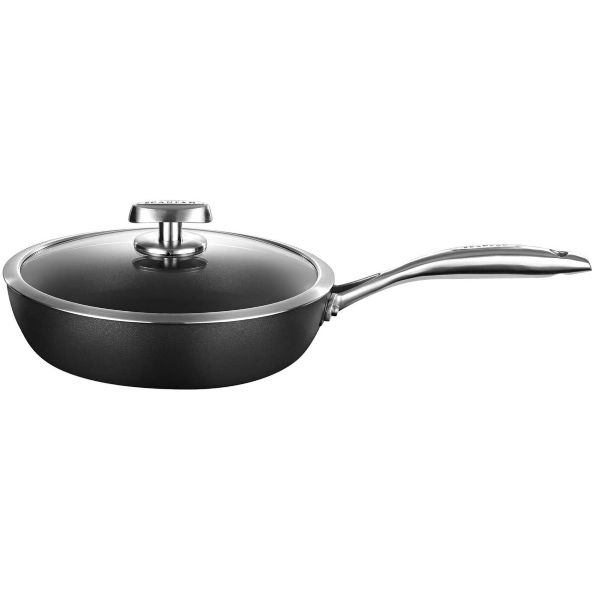 bbaadc7f-9528-4a94-a490-e478a47a6b9f.jpg Scanpan - Pro IQ 10.25 Inch Covered Saute Pan, 2.75 Quart - Black