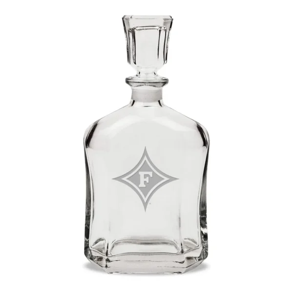 bbdcb350-835b-46ce-9174-5b9d33280378.jpg Jardine - Furman Paladins 23.75oz. Crystal Whisky Decanter - Multicolor