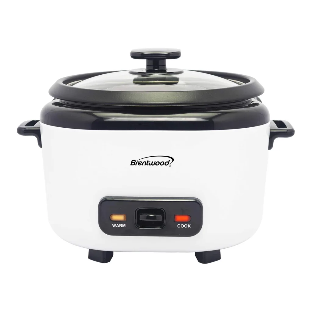 bc67e4f8-dc93-448d-9d22-31fd050cfbb1.jpg Brentwood RC-5016W 16 Cup Cooked Rice Cooker with Steam – White