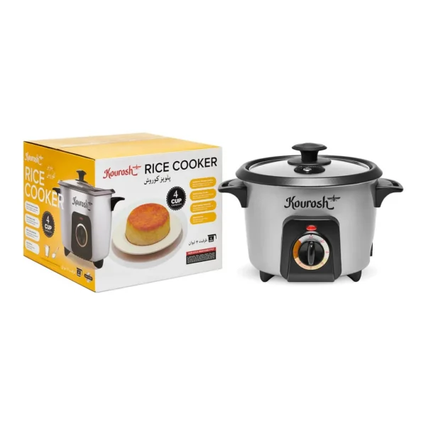bca42e84-46bf-47ad-8a25-58d94281d720.jpg Yedi Houseware KRC210 YEDI KOUROSH Automatic Persian Rice Cooker - Tahdig Rice Maker Perfect Rice Crust (4 CUP) – Silver