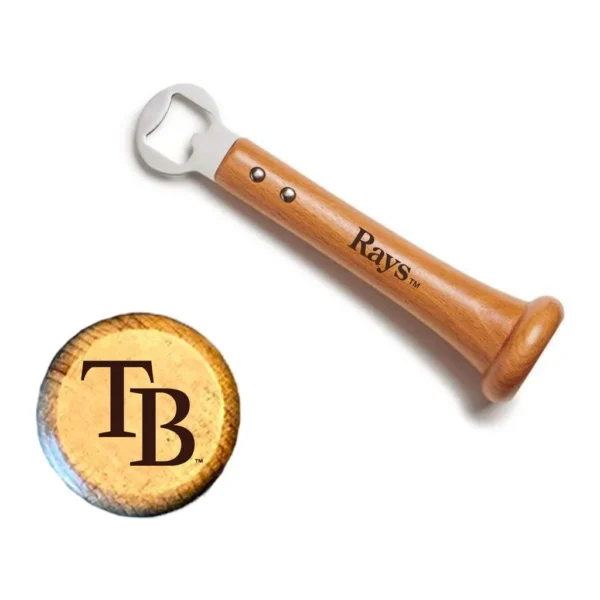 bd3866b2-bdcc-4b6b-a7a4-47f0c0c8cde9.jpg Baseball BBQ - Tampa Bay Rays Pickoff Bottle Opener - Multicolor