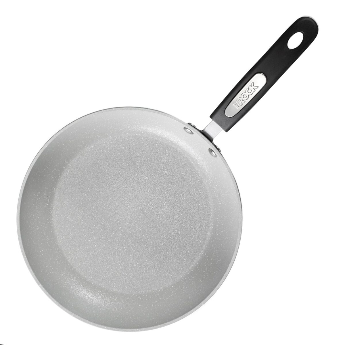 bd84954b-da1e-4dea-8f38-cfb658002e60.jpg THE ROCK by Starfrit - Terra 10" Ceramic Non-Stick Fry Pan with Bakelite Handle - Gray