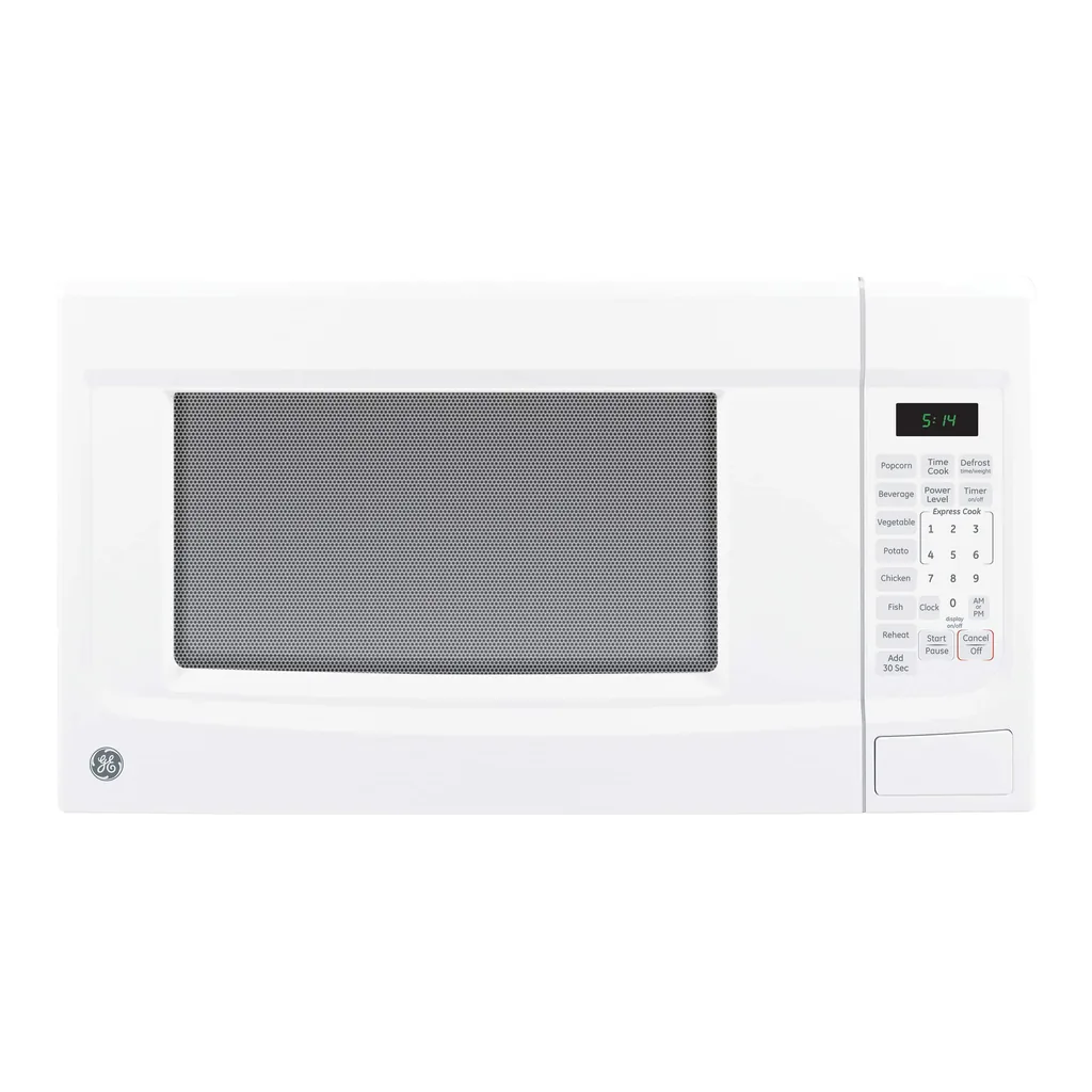 bd8553e7-8ae2-41d8-9086-381ee5cceb8e.jpg GE - 1.4 Cu. Ft. Countertop Microwave with Sensor Cooking and Defrost - White