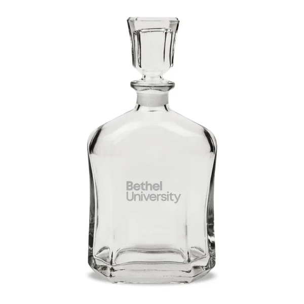 be51c07c-aa9b-4aca-9cf3-66d47df05430.jpg Jardine - Bethel Wildcats 23.75oz. Crystal Whisky Decanter - Multicolor