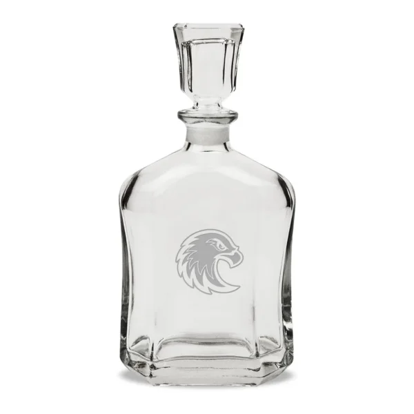 be717ee1-9a60-4c9e-a05e-052d8938e1ec.jpg Jardine - Augsburg University 23.75oz. Crystal Whisky Decanter - Multicolor