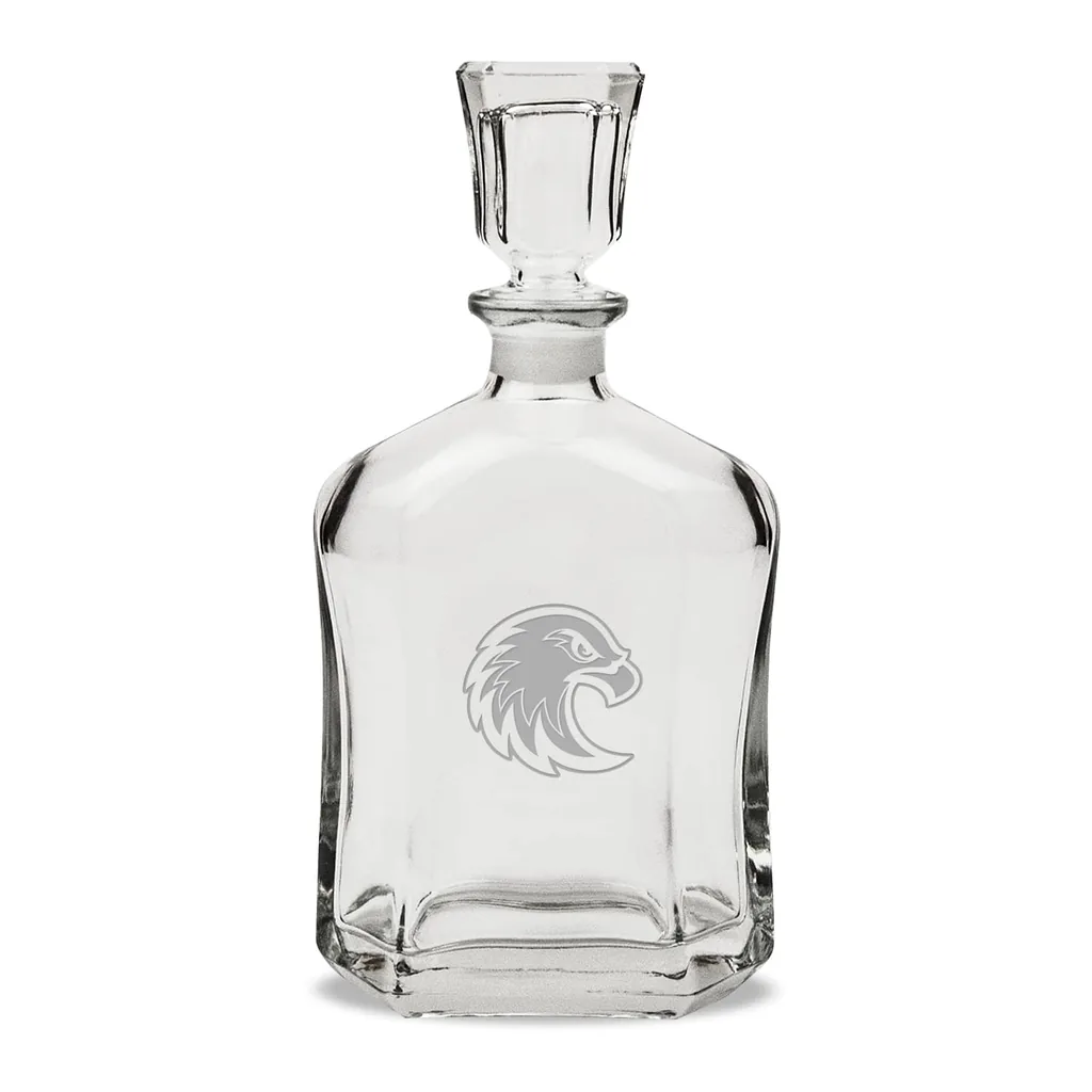be717ee1-9a60-4c9e-a05e-052d8938e1ec.jpg Jardine - Augsburg University 23.75oz. Crystal Whisky Decanter - Multicolor