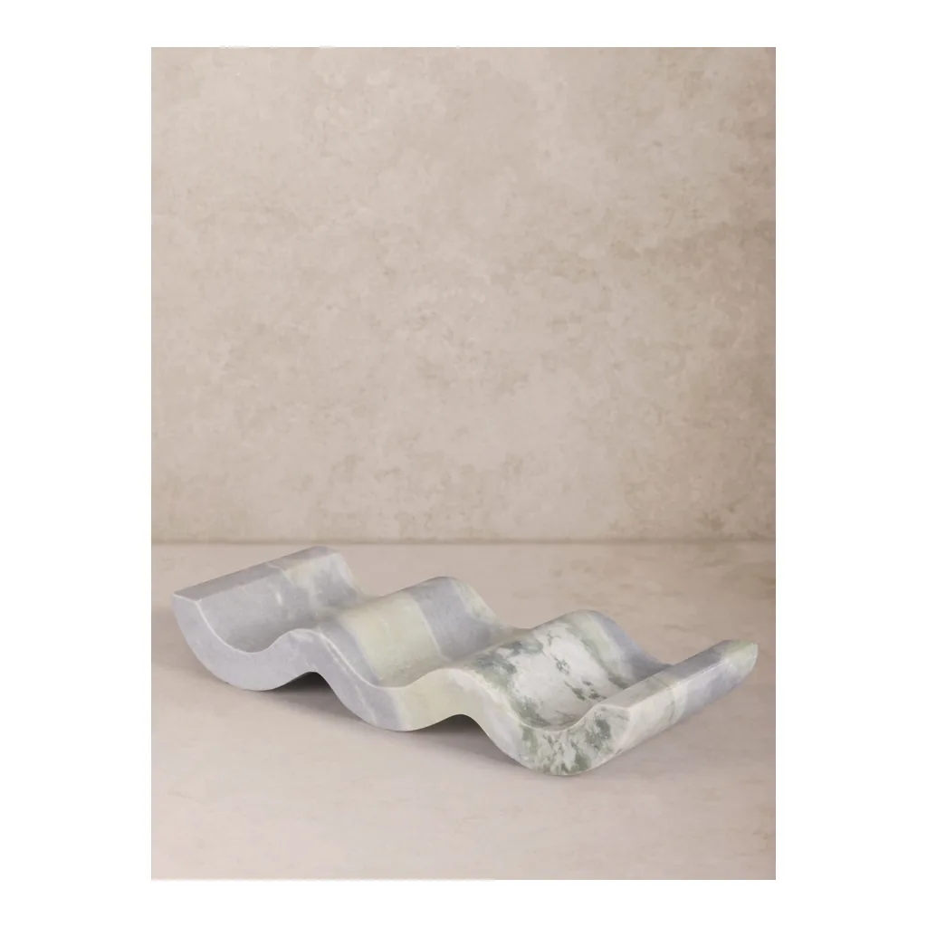 c03073ff-a946-473c-acf4-08ac7f069af6.jpg GAURI KOHLI - Georgia Wine Bottle Holder - Green