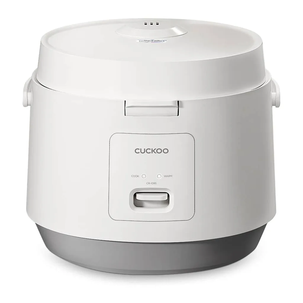 c038d1da-7fc3-46df-a56a-9d2eede02415.jpg Cuckoo Rice Cooker 20 Cups Cooked Warmer with Nonstick Pot Easy Switch Start (CR-1095) – White