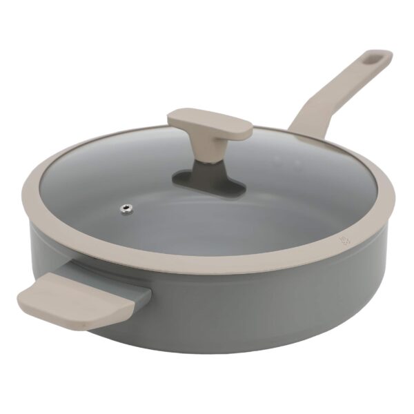 c1314614-064b-4a07-bbdc-905d952c0178.jpg Ambrose 4.5 Quart Nonstick Aluminum Saute Pan with Lid in Matte