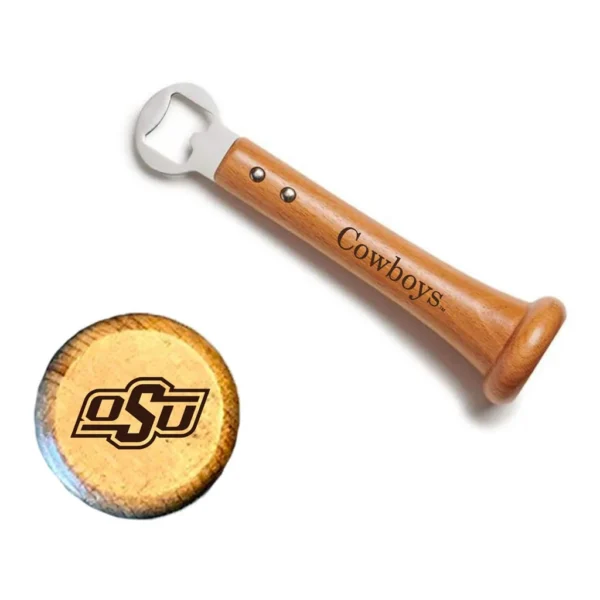 c3a4996c-3396-4deb-b72f-33a4c0b60185.jpg Baseball BBQ - Oklahoma State Cowboys Pickoff Bottle Opener - Multicolor