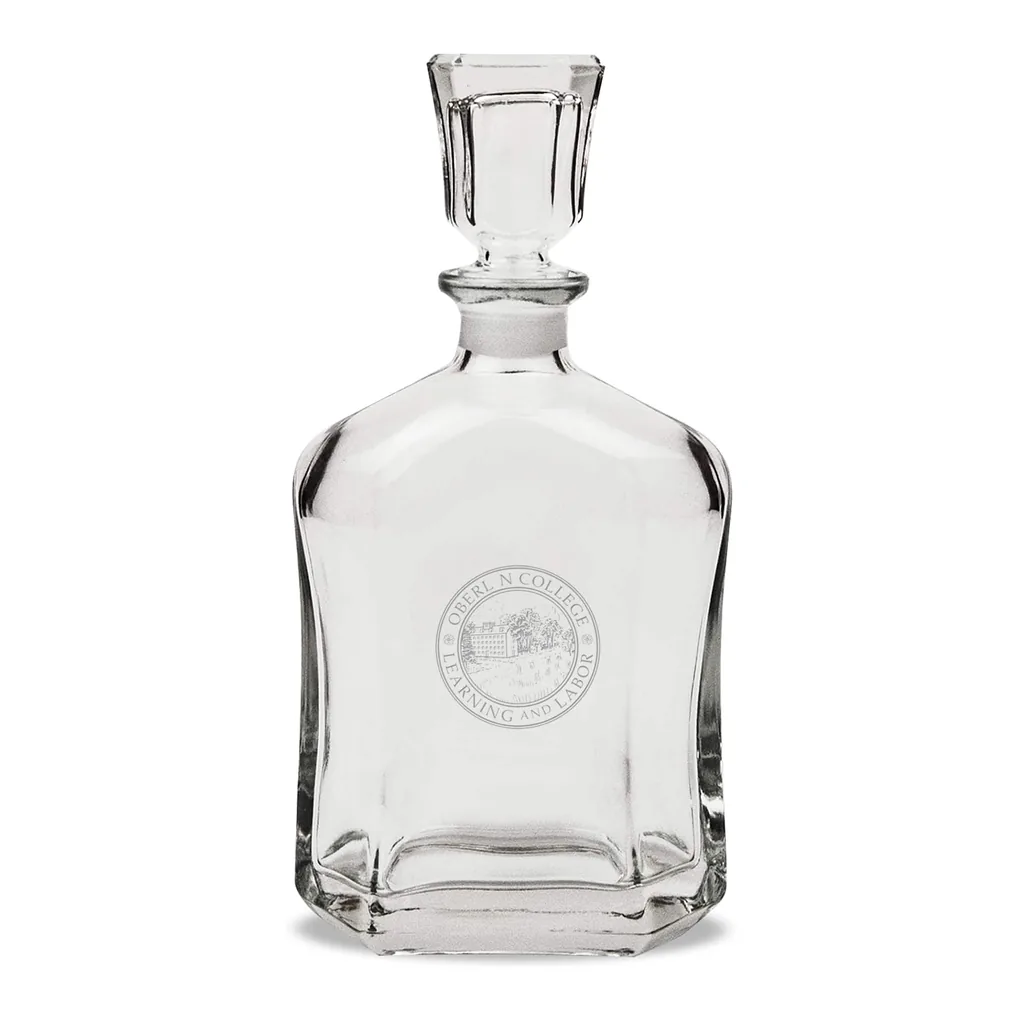 c5c5a471-add9-4c09-88f0-17b5f55ff69e.jpg Jardine - Oberlin Yeomen 23.75oz. Crystal Whisky Decanter - Multicolor