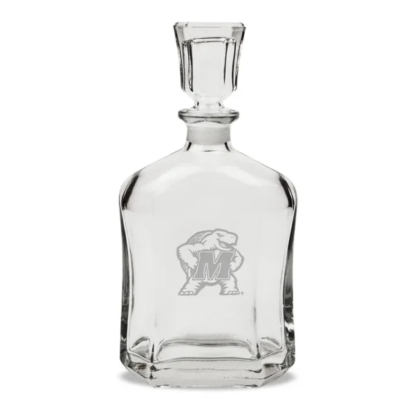 c70a55d0-6977-4c6a-a3c9-6c9c911235aa.jpg Jardine - Maryland Terrapins 23.75oz. Crystal Decanter - Multicolor