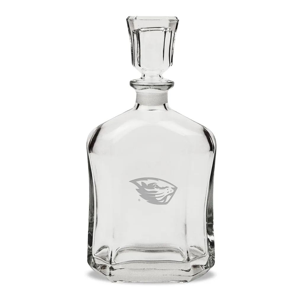 c83602bd-7747-4068-8342-02b4110c236e.jpg Jardine - Oregon State Beavers 23.75oz. Crystal Decanter - Multicolor