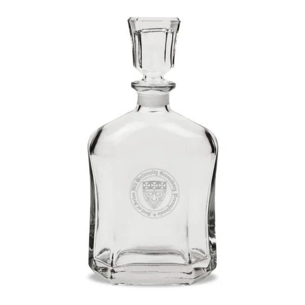 cc966157-2d81-407c-888a-6a06f81097e5.jpg Jardine - Seton Hill Griffins 23.75oz. Crystal Whisky Decanter - Multicolor