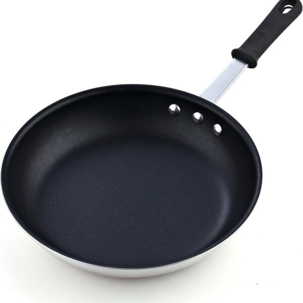 cc993bdb-bf7c-41b0-a6a8-8f1c9bc7d093.jpg Cooks Standard - Professional 12''Large Nonstick Fry Egg Omelette Pan,Heavy Duty restaurant style Wok Stir Fry Skillet,Dishwasher Safe - Black