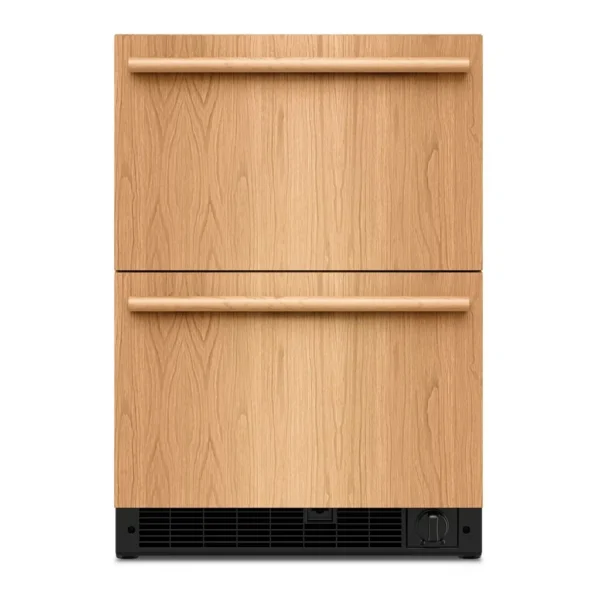 ccbdc625-7841-4776-827b-2a484adcd3de.jpg KitchenAid - 4.2 Cu. Ft. Undercounter Double-Drawer Refrigerator/Freezer - Custom Panel Ready
