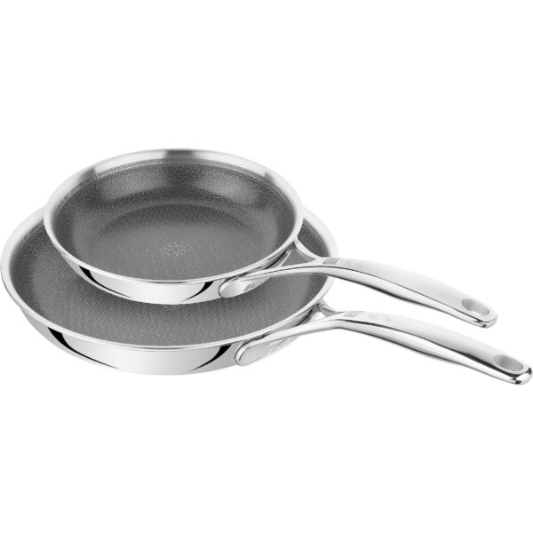 cd34b89d-c8ff-4331-835e-c4c44769e195.jpg ZWILLING - Peak 2-pc Ceramic Nonstick Dual Performance Fry Pan Set - Stainless Steel