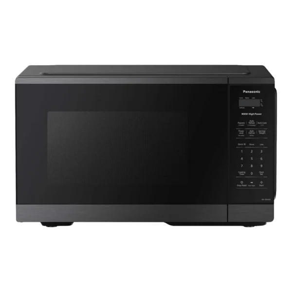 ce399d9c-4cde-45f3-8d7c-7920d12415b7.jpg Panasonic - Countertop Microwave Oven, 900W, 0.9 Cu. Ft., Sensor Cook and Reheat, 10 Power Levels - NN-SB44QS - Black Stainless Steel