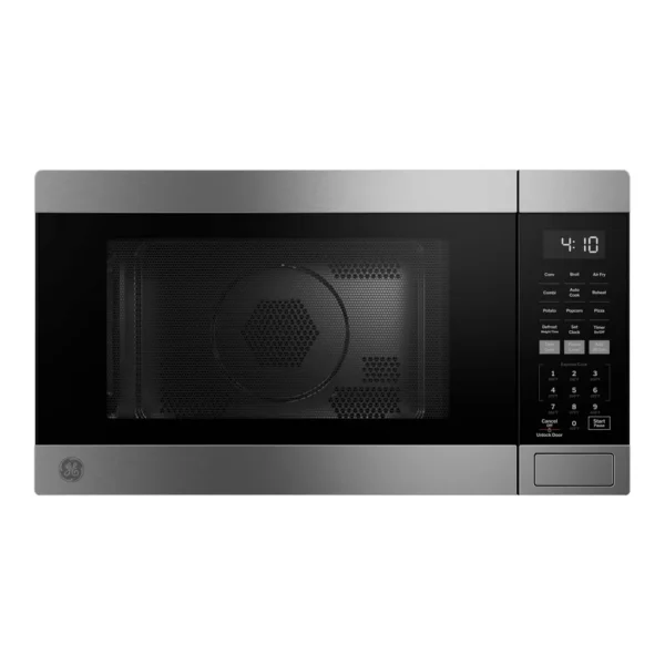 cf38b3d8-f7c1-44fe-8f53-54ffe317ecdd.jpg GE - 1.0 Cu. Ft. Countertop Convection Microwave with Air Fry - Stainless Steel