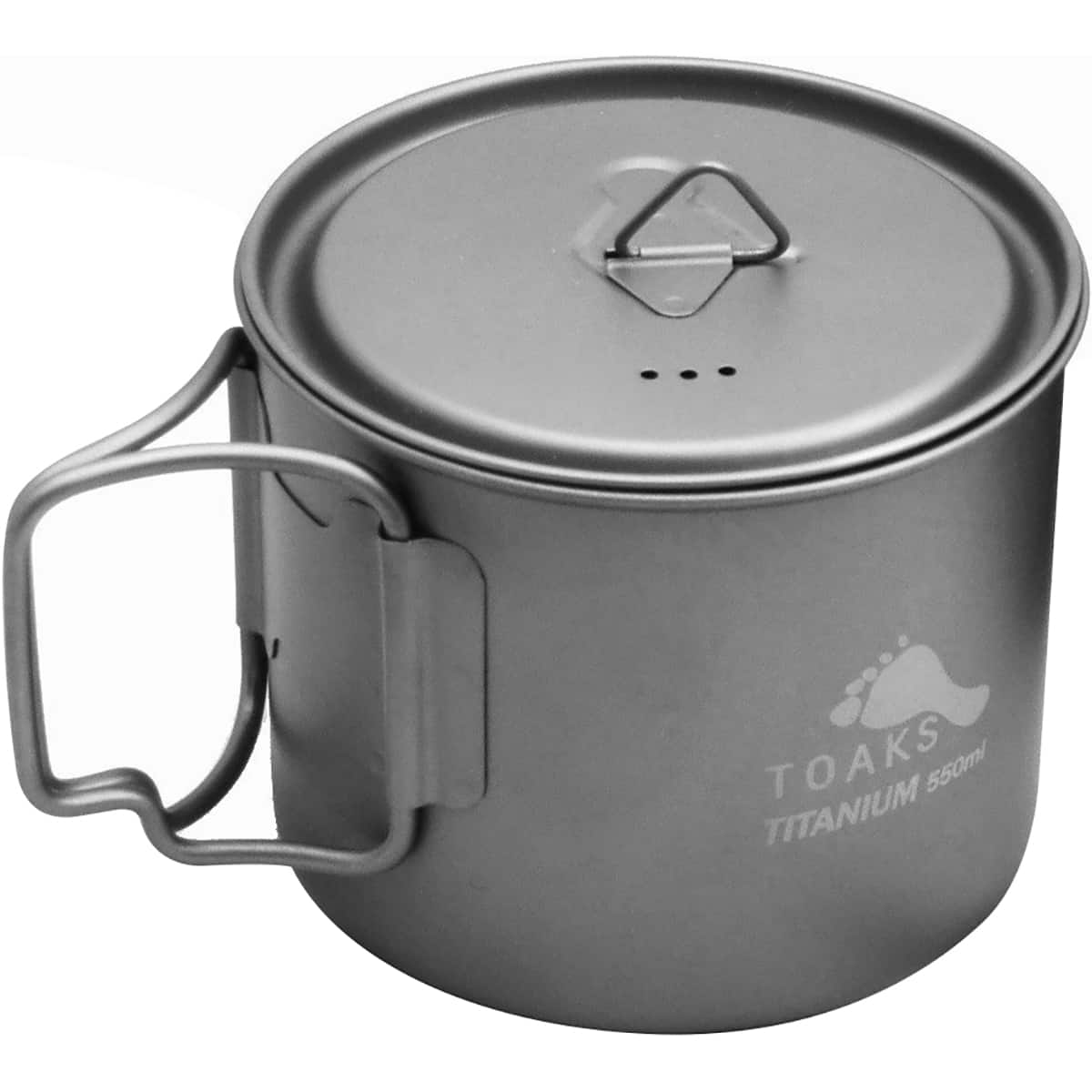 cf7e2f41-85f2-43a6-981d-3f8d3d420e50.jpg Titanium 550ml Pot with Foldable Handles POT-550-L - Outdoor Camping Camp