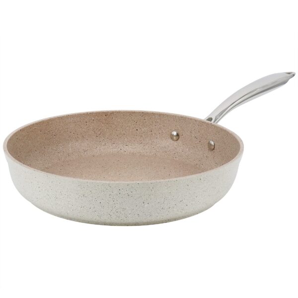 cfb726f6-1de1-437c-8c82-4e0b0615fb1c.jpg Korkmaz - Granita 11 Inch Nonstick Tava and Frypan - Tan