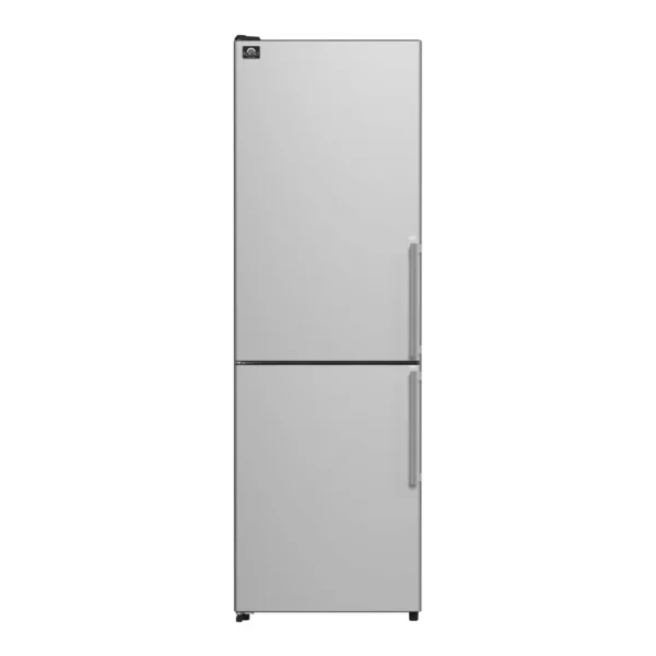 d02ef536-1a11-4e12-8e13-a27ffbd1dc6d.jpg Forno Appliances - Guardia 10.8 Cu. Ft. Compact Fridge with Bottom Freezer - Stainless Steel