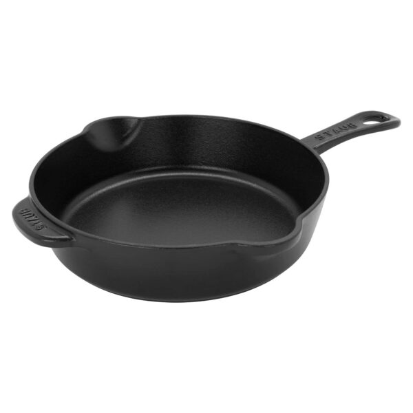 d273cd5c-3848-46b5-9860-16ec889b5fd3.jpg Staub - Cast Iron 8.5-inch Traditional Deep Skillet - Black