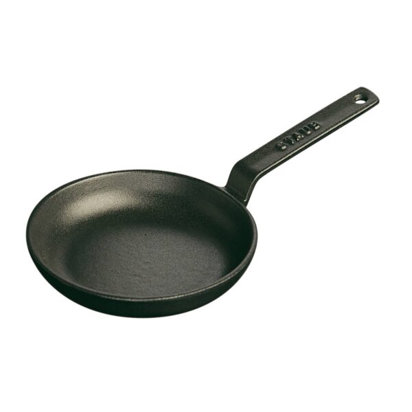 d2c436f1-61ce-4a0e-b135-d9e4a0acc300.jpg Staub - Cast Iron 4.75-inch Mini Frying Pan - Matte Black