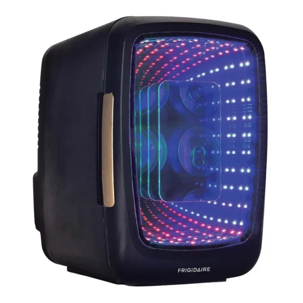 d53273d5-a1b7-447b-a732-6644081c3acc.jpg Frigidaire - 6-Can Retro Gaming Light-up Portable Beverage Mini Fridge EFMIS179 - Stealth