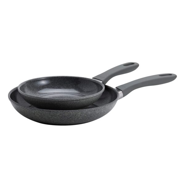 d58a05e2-74c1-4d60-8761-fef0c39b854e.jpg ZWILLING - Parma Plus Ceramic 2-pc Aluminum Ceramic Nonstick Fry Pan Set - Gray